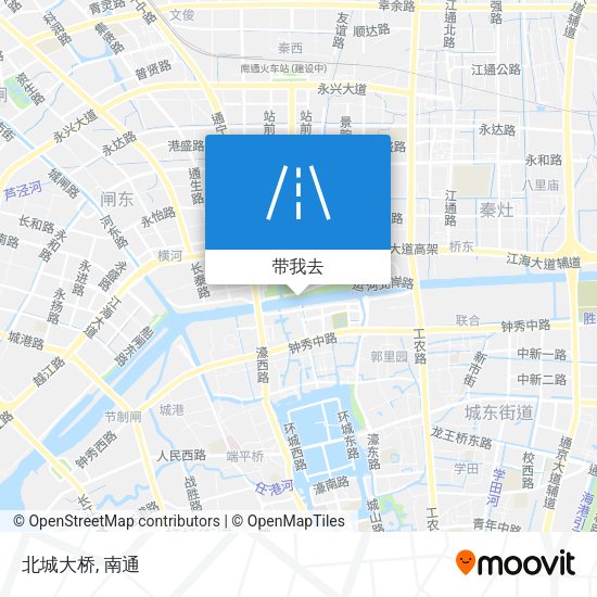 北城大桥地图