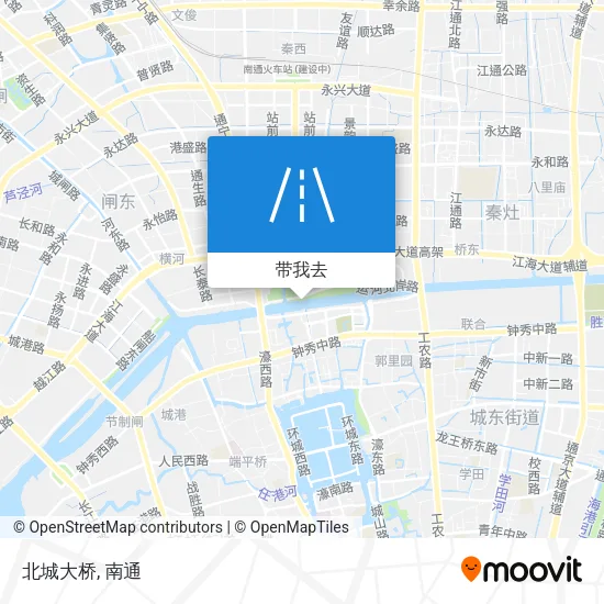 北城大桥地图