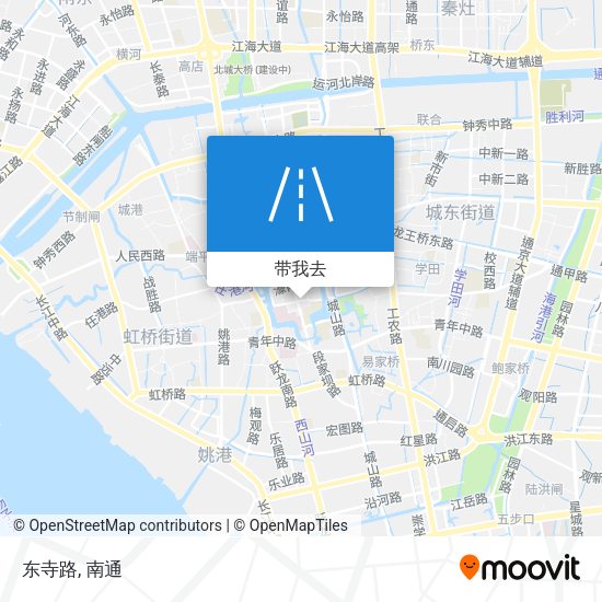 东寺路地图