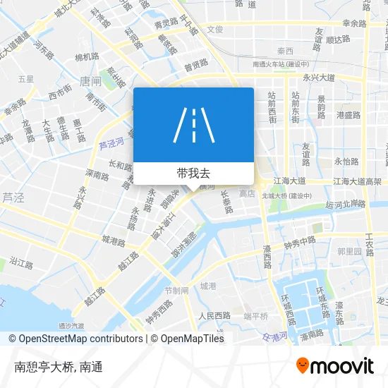 南憩亭大桥地图