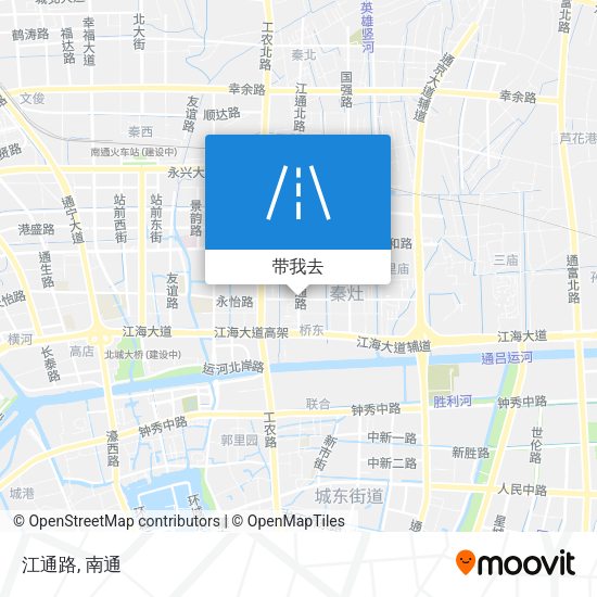 江通路地图