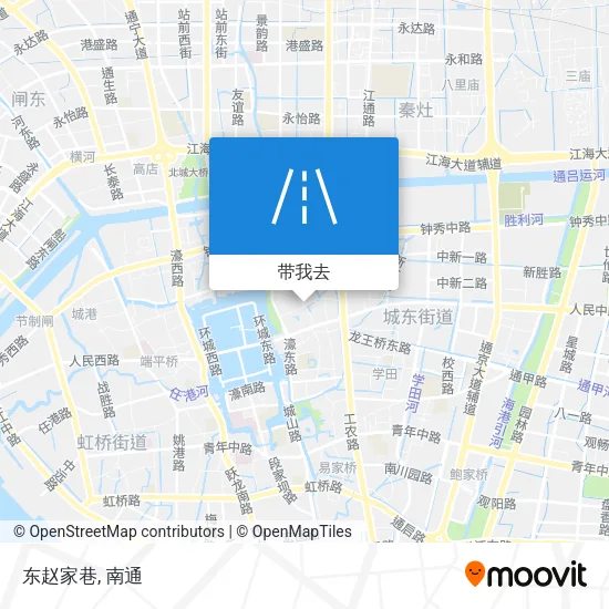 东赵家巷地图