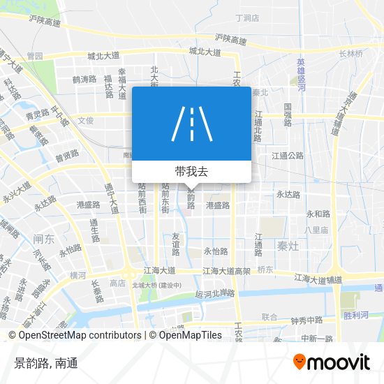 景韵路地图