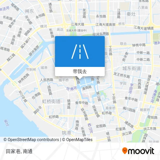 田家巷地图