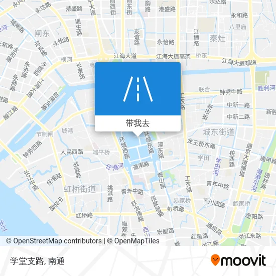 学堂支路地图