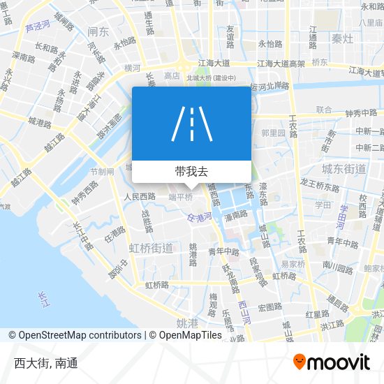 西大街地图