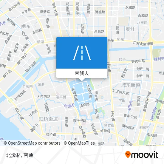 北濠桥地图