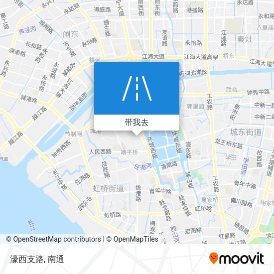 濠西支路地图