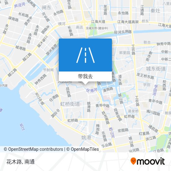 花木路地图