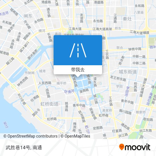 武胜巷14号地图