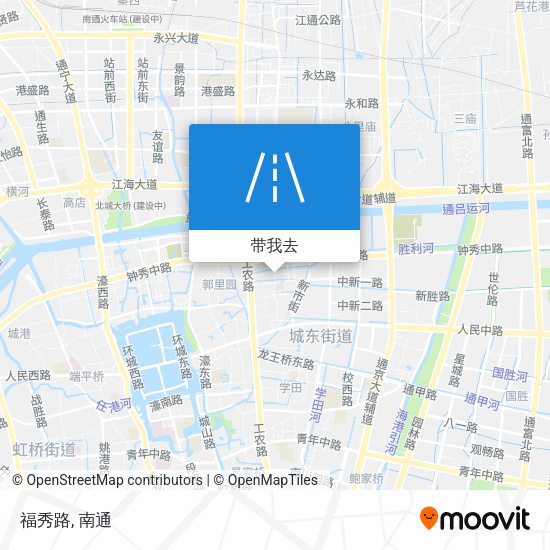 福秀路地图
