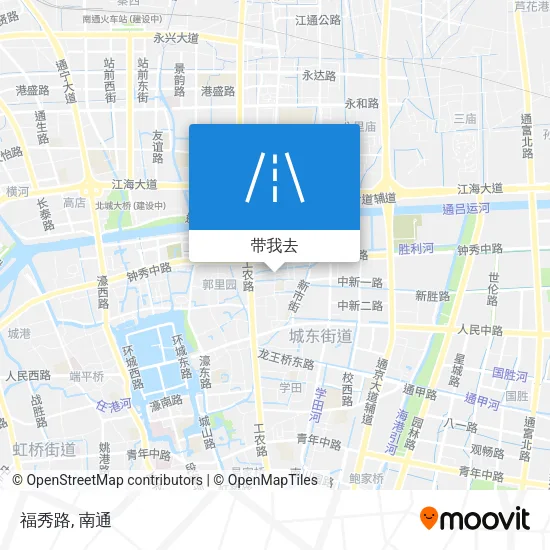 福秀路地图