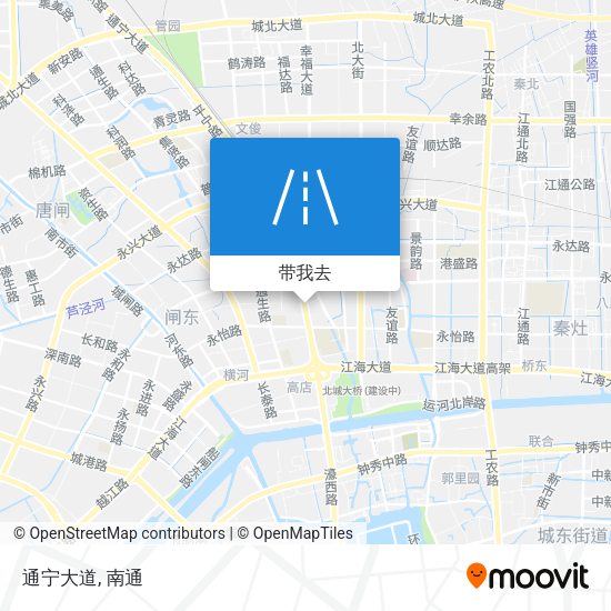 通宁大道地图