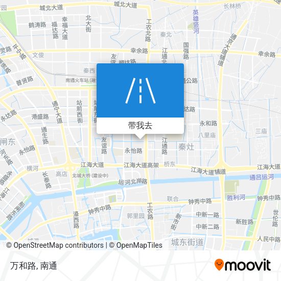 万和路地图