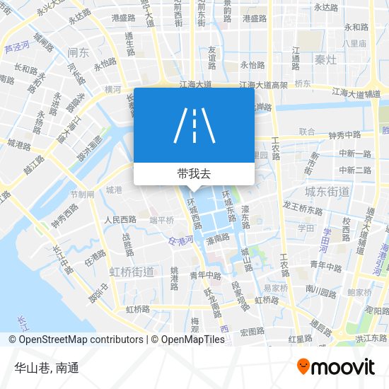 华山巷地图