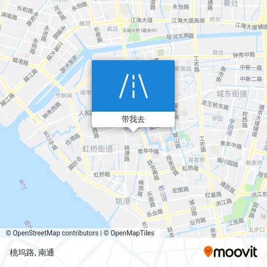 桃坞路地图
