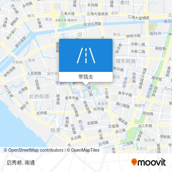 启秀桥地图