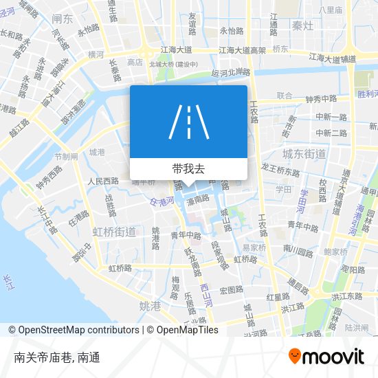 南关帝庙巷地图