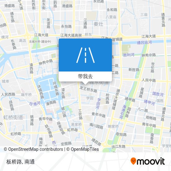 板桥路地图