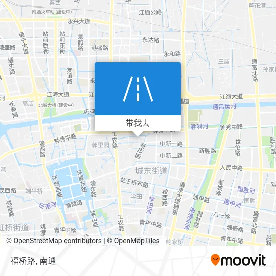 福桥路地图