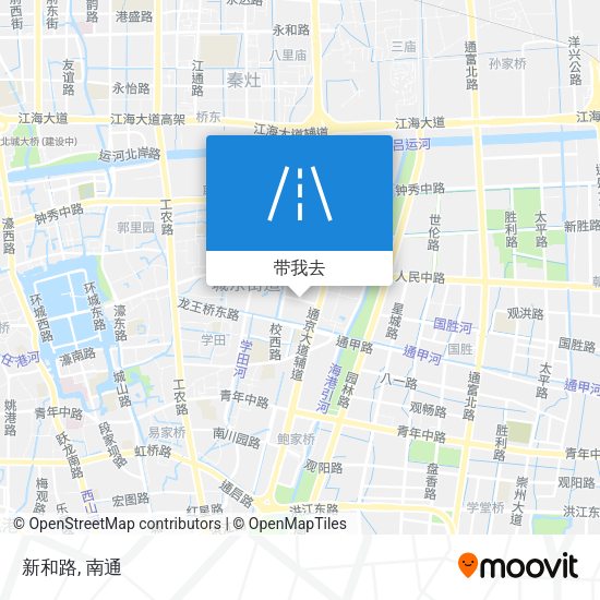 新和路地图