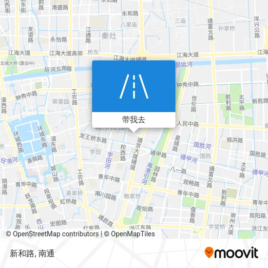 新和路地图