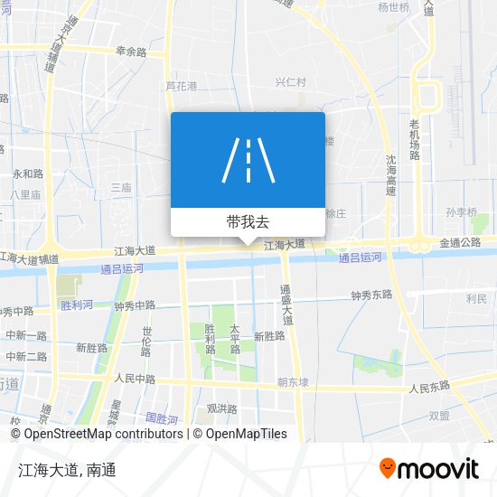 江海大道地图