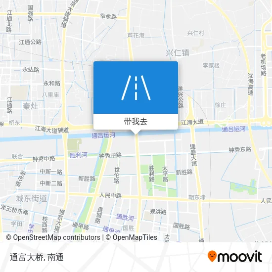 通富大桥地图