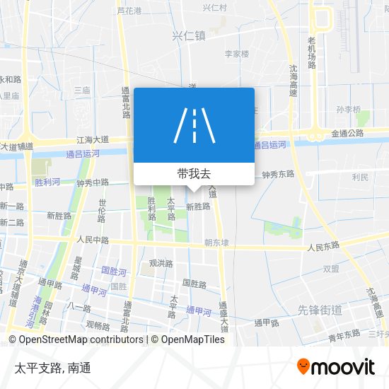 太平支路地图
