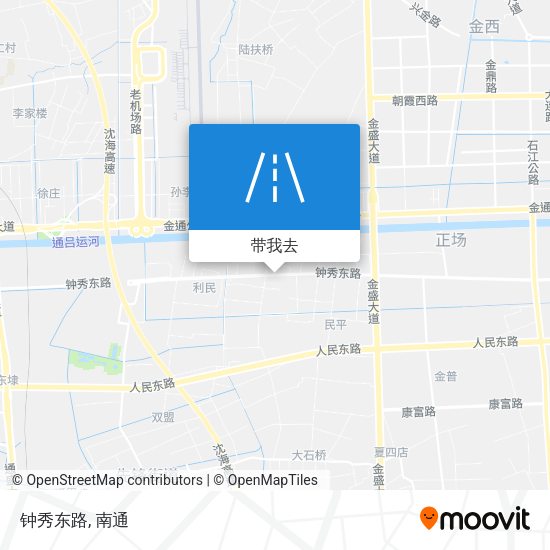 钟秀东路地图