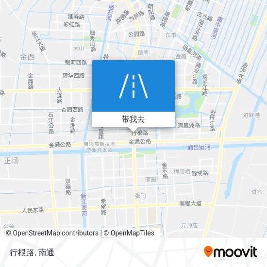 行根路地图