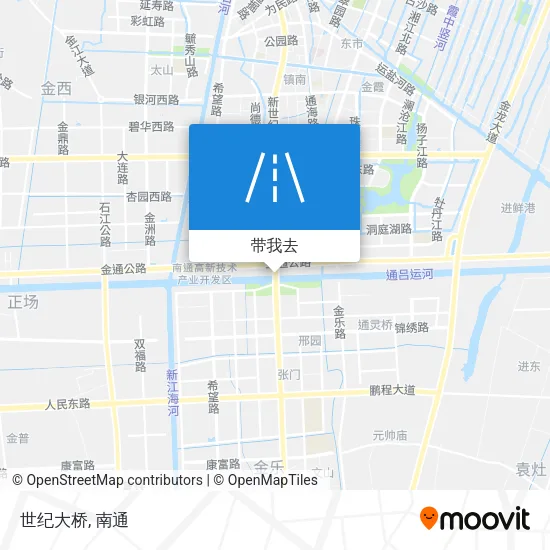 世纪大桥地图