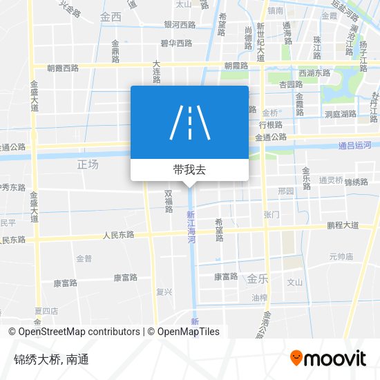 锦绣大桥地图