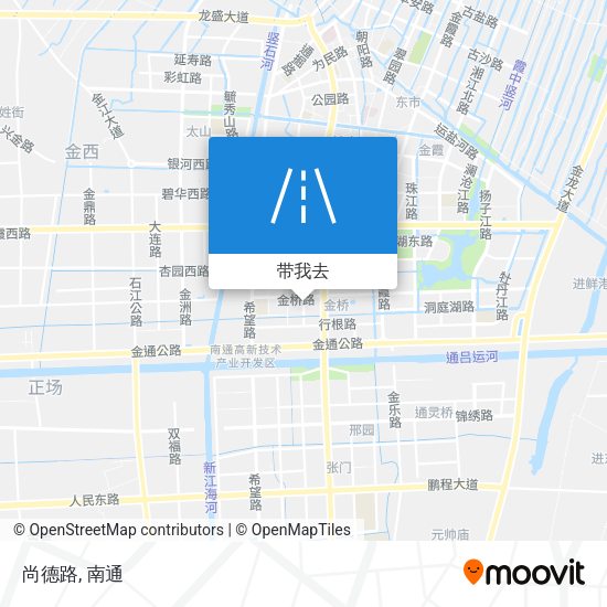 尚德路地图