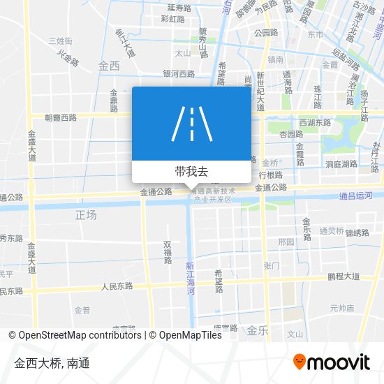 金西大桥地图