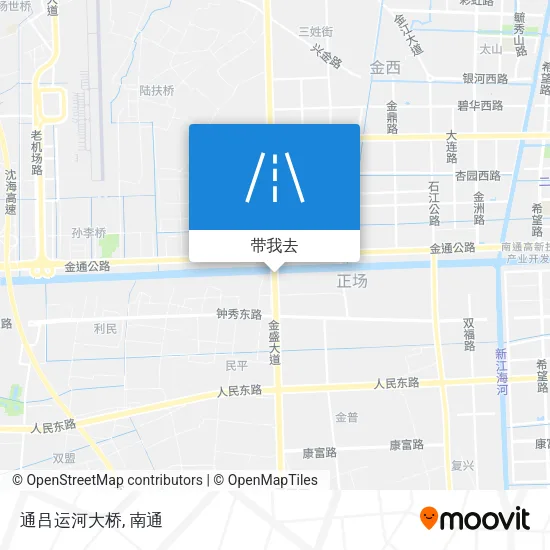 通吕运河大桥地图