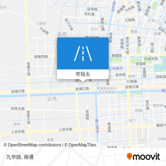 九华路地图