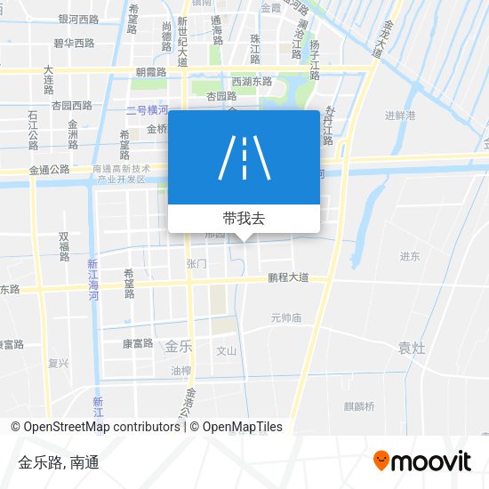 金乐路地图