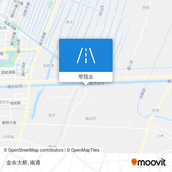 金余大桥地图