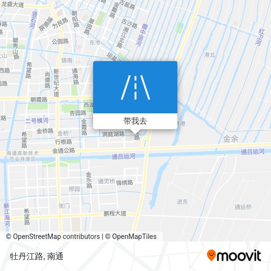 牡丹江路地图