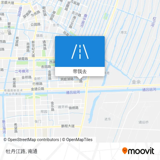 牡丹江路地图