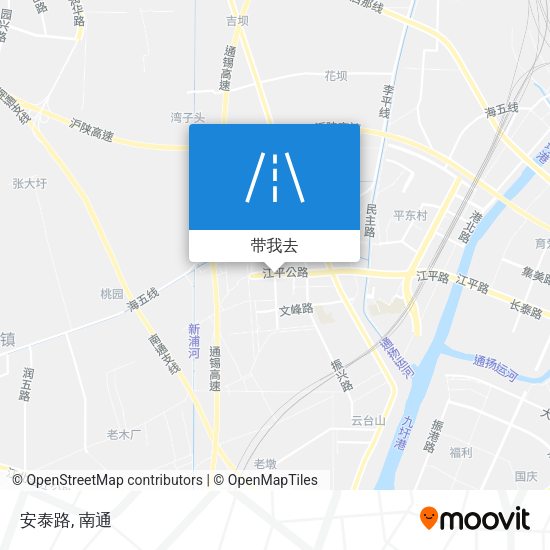 安泰路地图