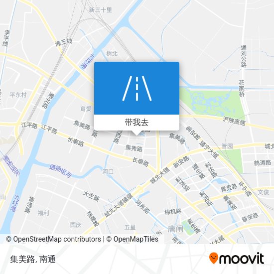 集美路地图