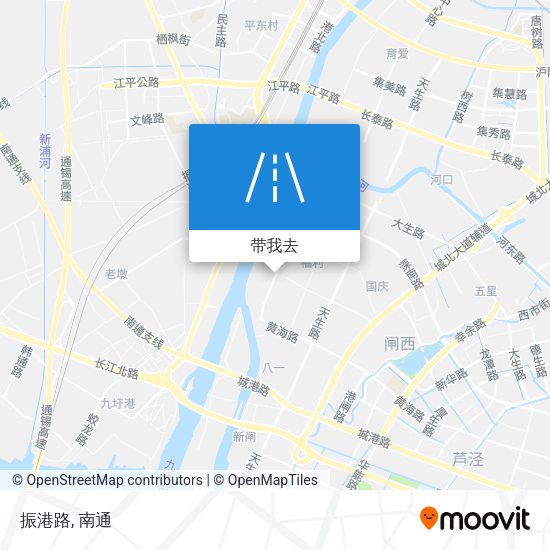 振港路地图