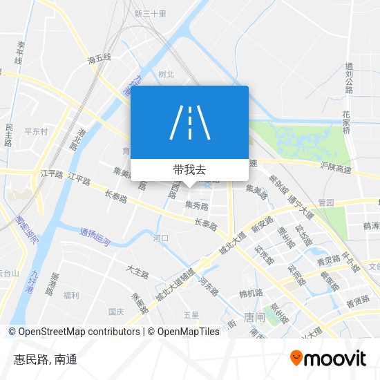 惠民路地图