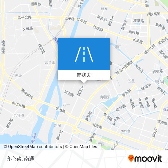 齐心路地图