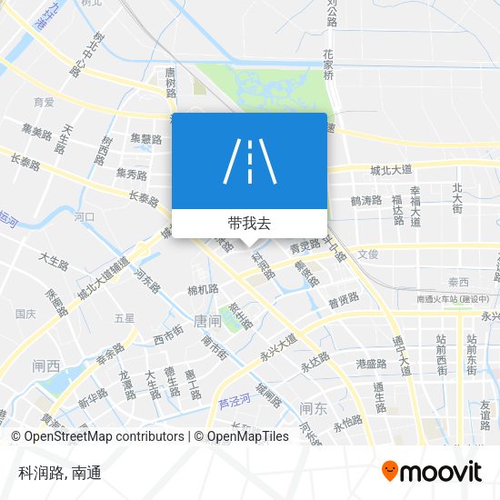 科润路地图