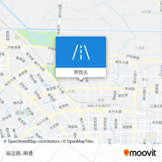 福达路地图