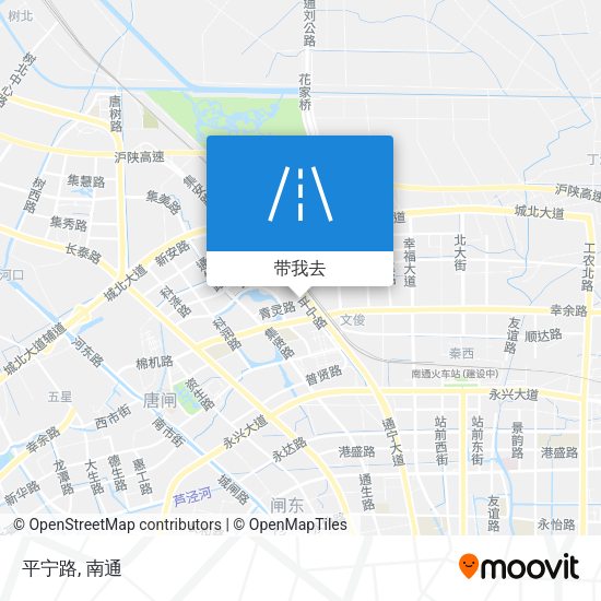 平宁路地图