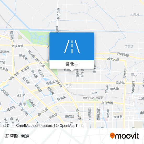 新蓉路地图